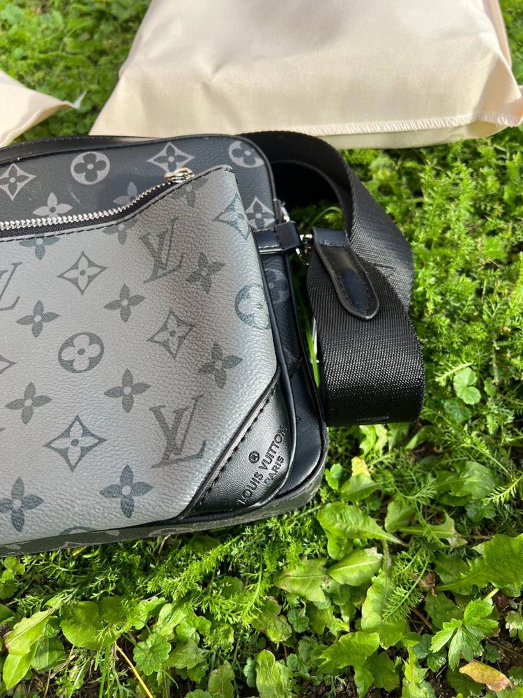 Чоловіча сумка Louis Vuitton Луї віттон 3в1 через плече Луи витон нова
