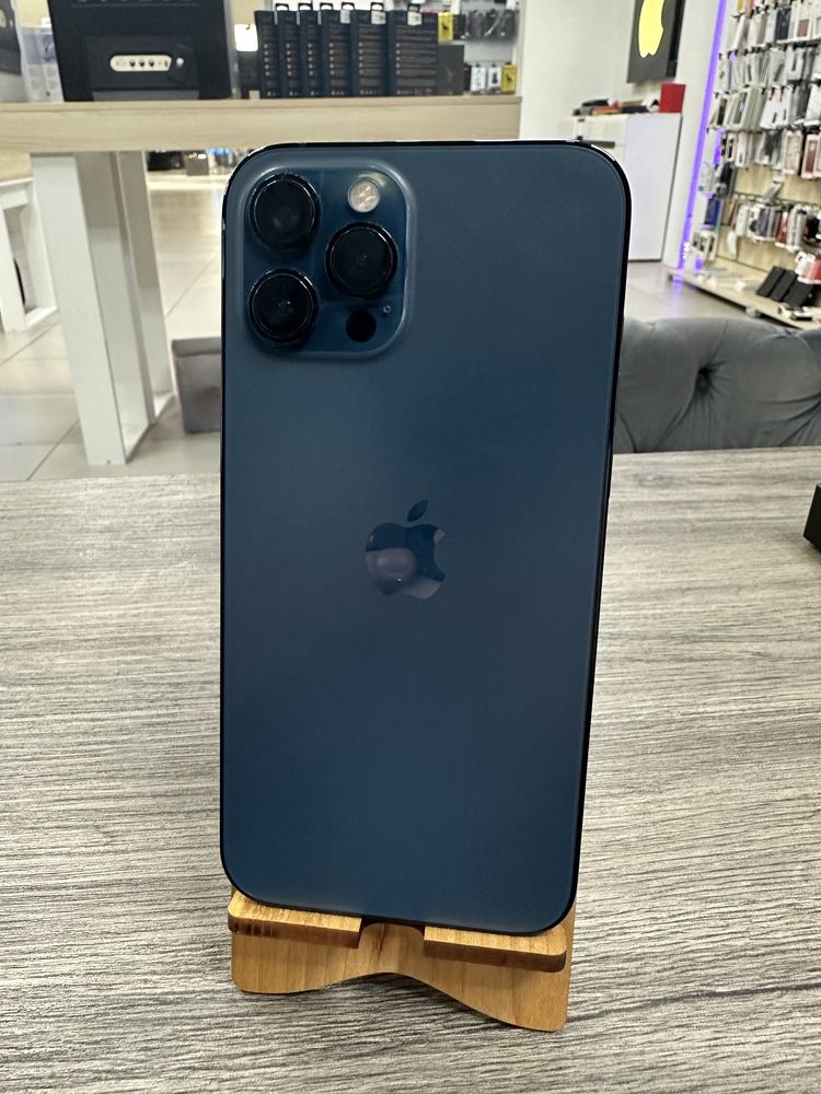 Б/У iPhone 12 Pro Max 256Gb Pacific Blue Магазин Гарантія