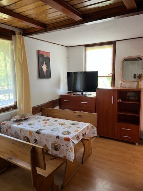 Domki letniskowe nad jeziorem