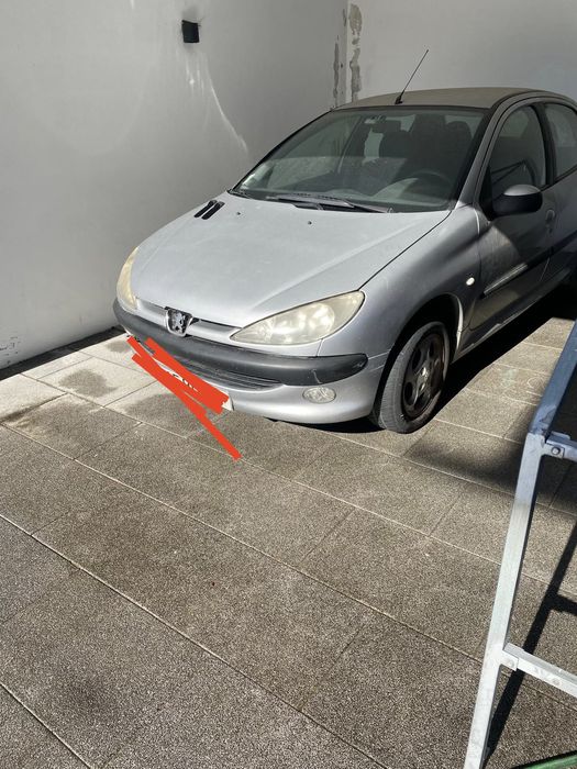 Peugeot 206 ano 2000 gasóleo