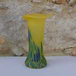 Wazon Szklany Kalia Vintage Mid Century