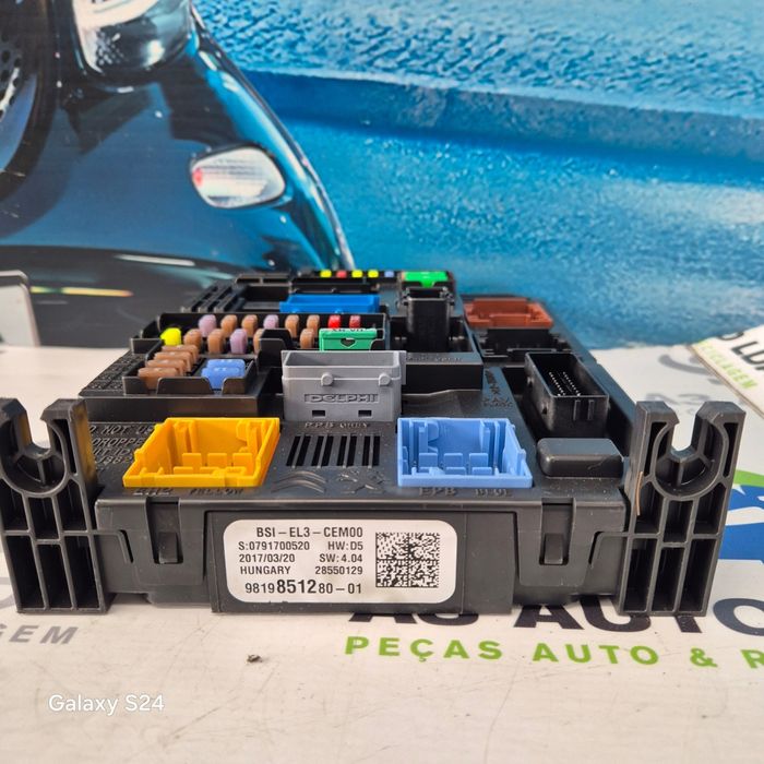 Caixa de fusíveis Citroën Peugeot