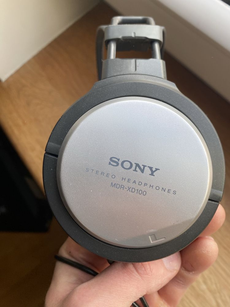 Słuchawki Sony MDR-XD100 Srebrny