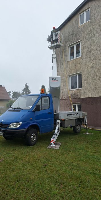 Usługa podnośnikiem koszowym Zgierz podnośnik koszowy Zwyżka podest