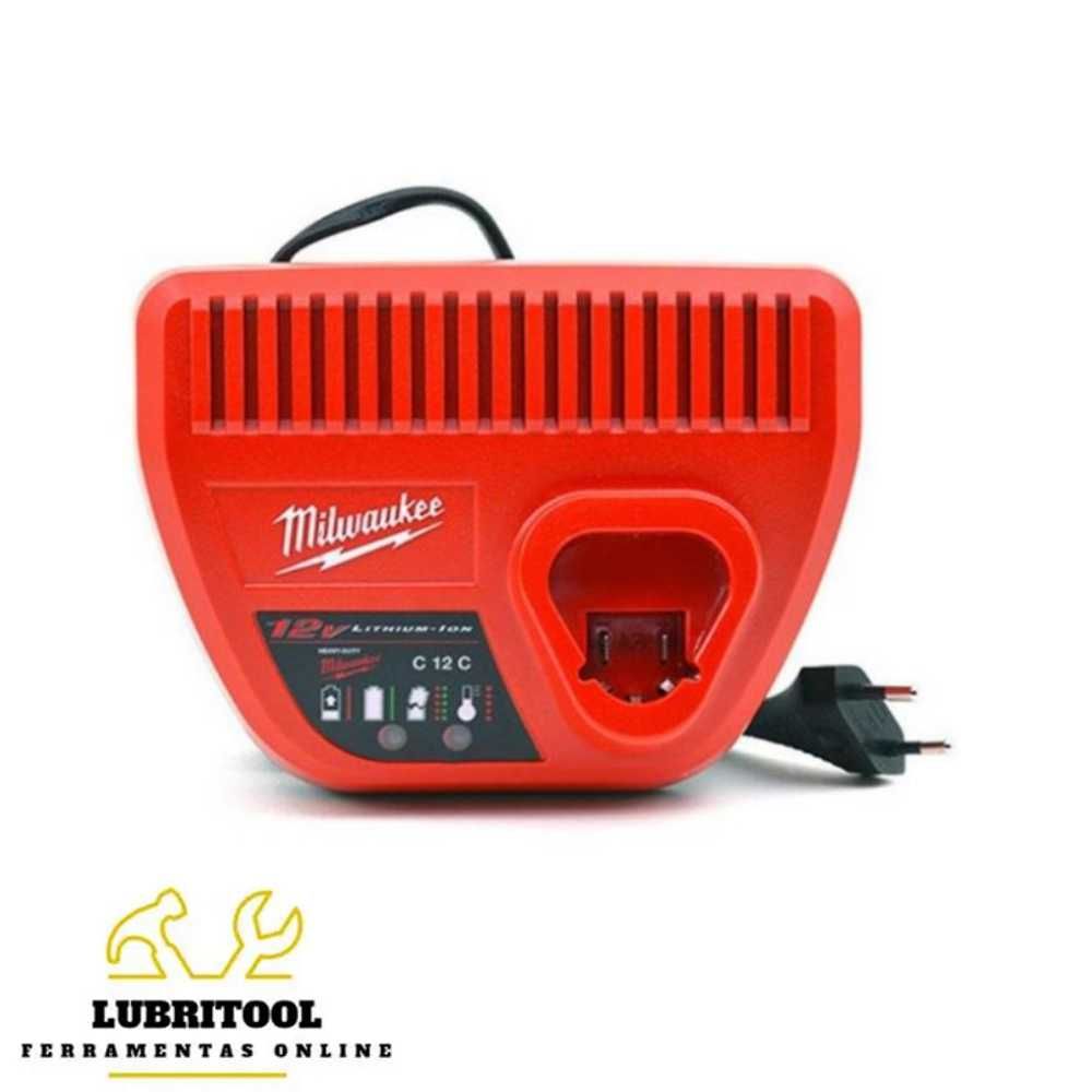 MILWAUKEE Carregador de Baterias 12V C12C 352000 | NOVOS