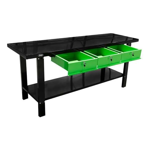 Mesa Trabalho 3 Gavetas 2000mm | JBM 51738