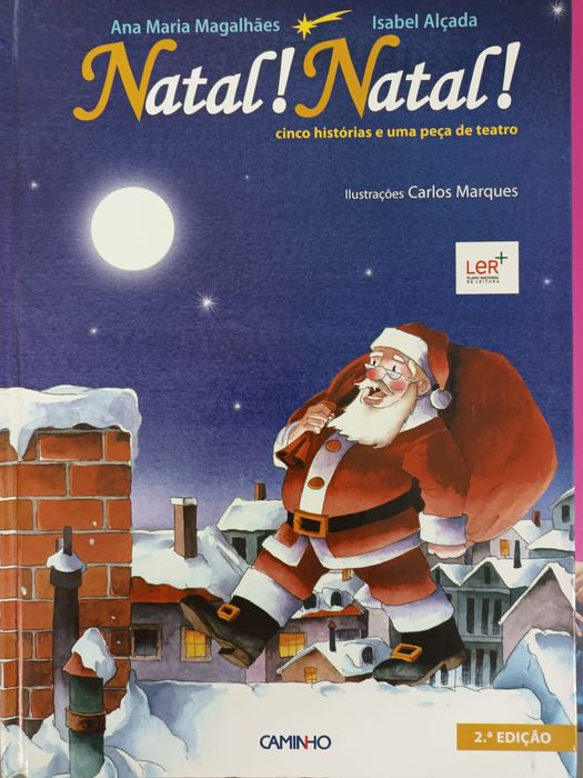 Lindo Livro 'Natal, Natal, Cinco Histórias, Uma Peça de Teatro '