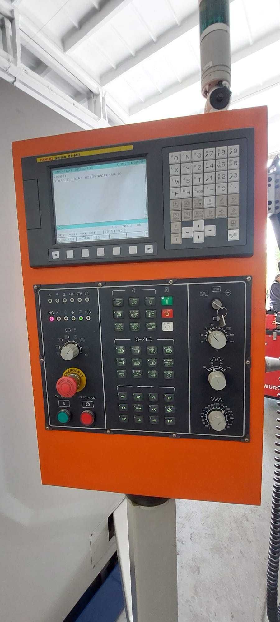 Pionowe centrum frezarskie CNC JANUS VMC-1600
