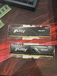 Оперативная память Kingston Fury DDR4-3200 16384MB PC4-25600