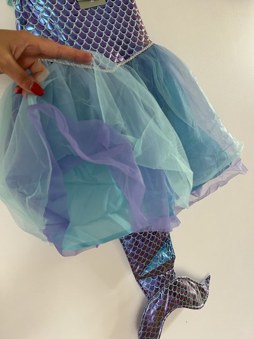 Sukienka Syrena bal przebierańców r. 122/128 H&M