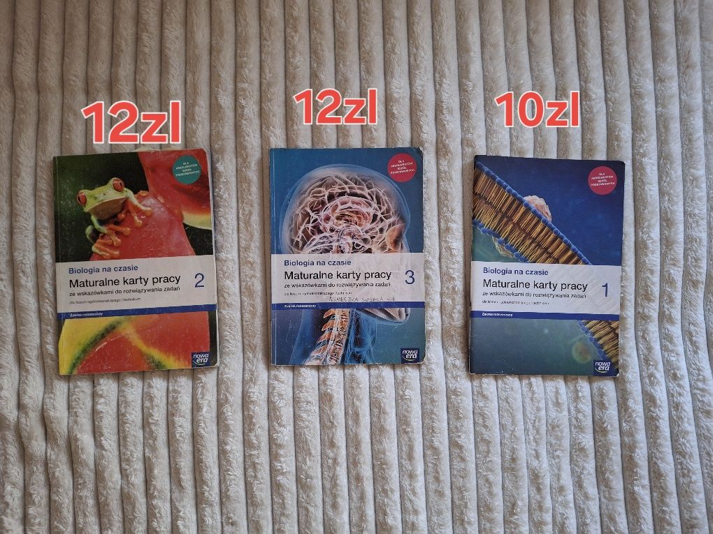 Maturalne karty pracy biologia