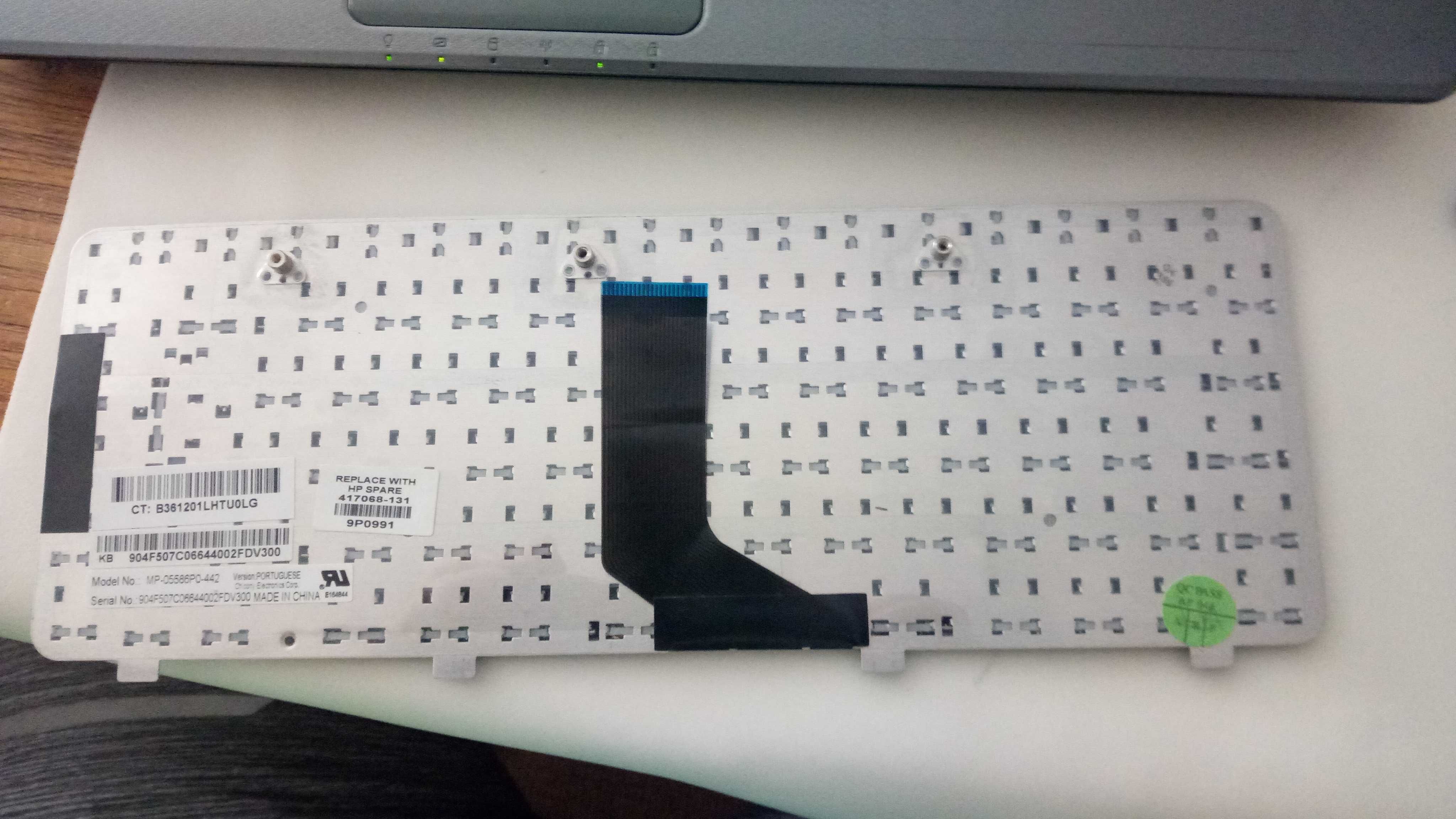 Teclado PT para portátil HP PAVILION DV2000 - Novo