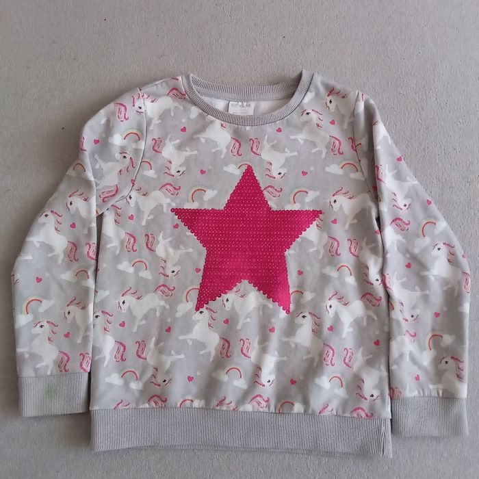 Bluza jednorożec tęcza cekiny