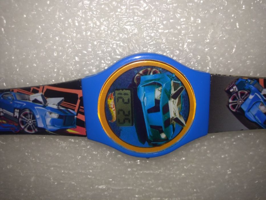 antigo relógio de criança Hot Wheels - Raro