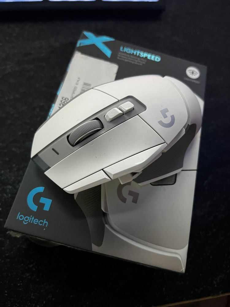 Logitech G502 X Lightspeed White (stan idealny, gwarancja 24M)