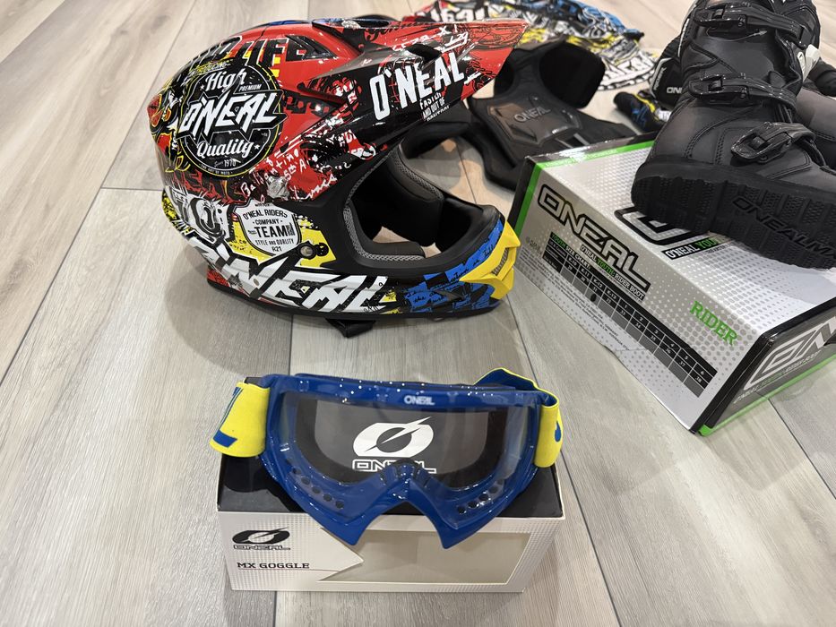 Zestaw motocross\cross dziecięcy XS-S dla 5latka O’neal