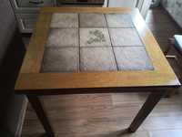 Stół kuchenny rozkładany, kwadrat