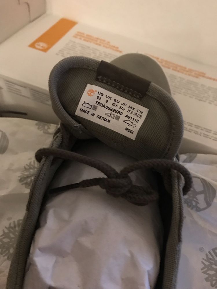 Tenís Timberland sapatilhas novas