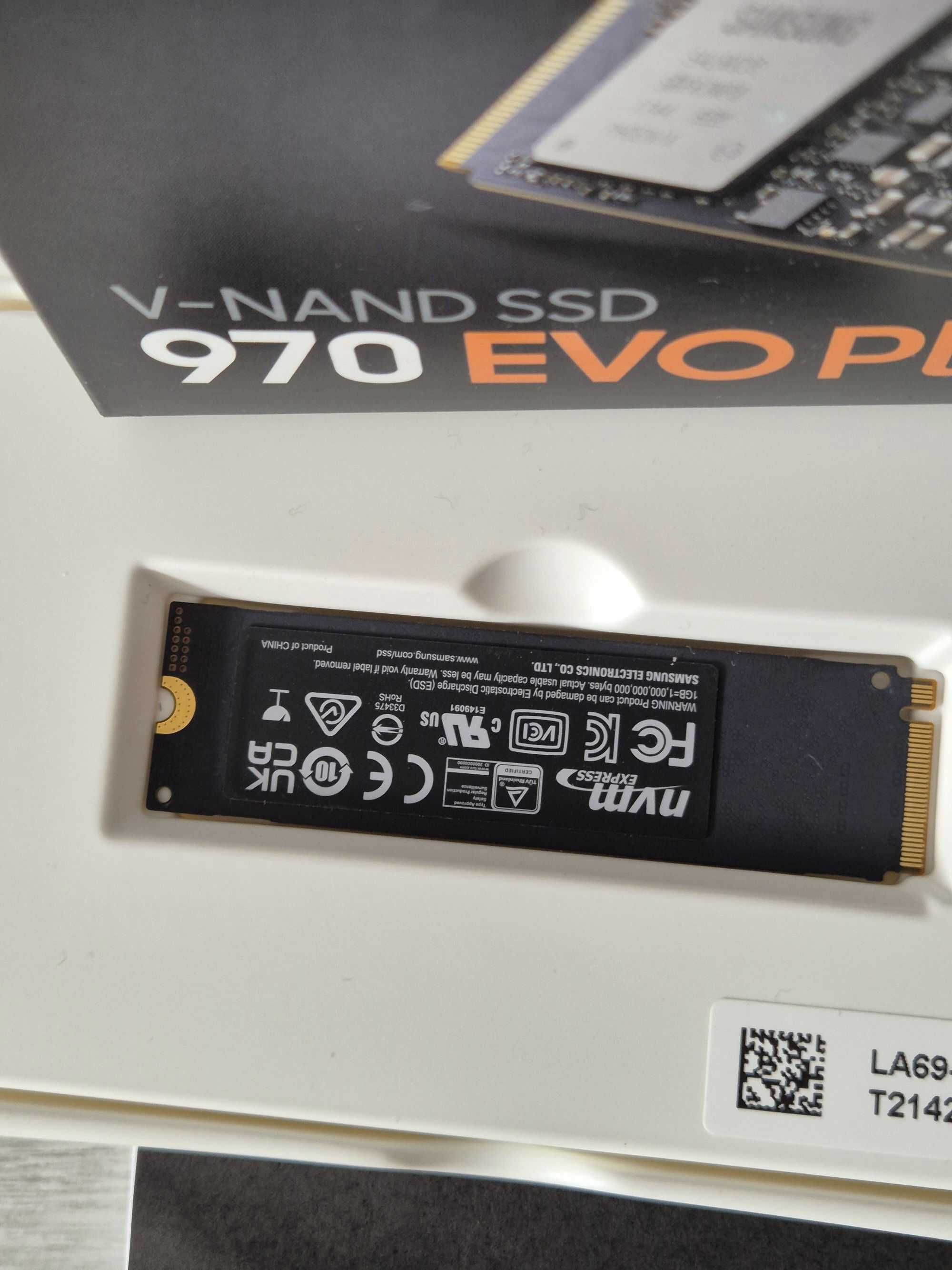 M.2 SSD диск 500GB Samsung 970 EVO Plus (3500MBs\NVMe\PCI-e 3.0 x4)