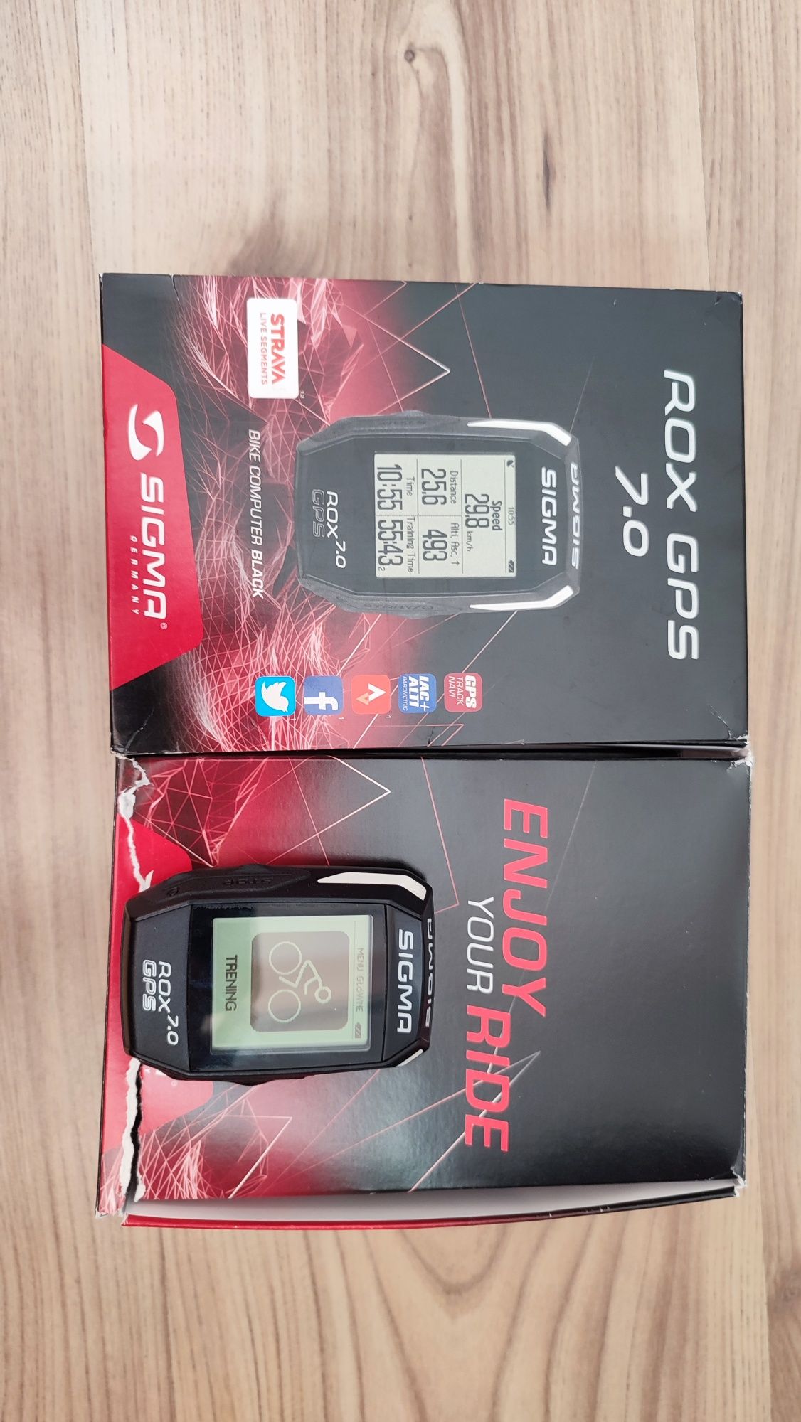 Sigma rox 7.0 gps + uchwyt eyen + kabel USB B