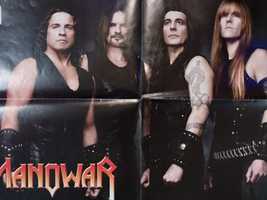 Продам постер Manowar/Dimmu Borbir