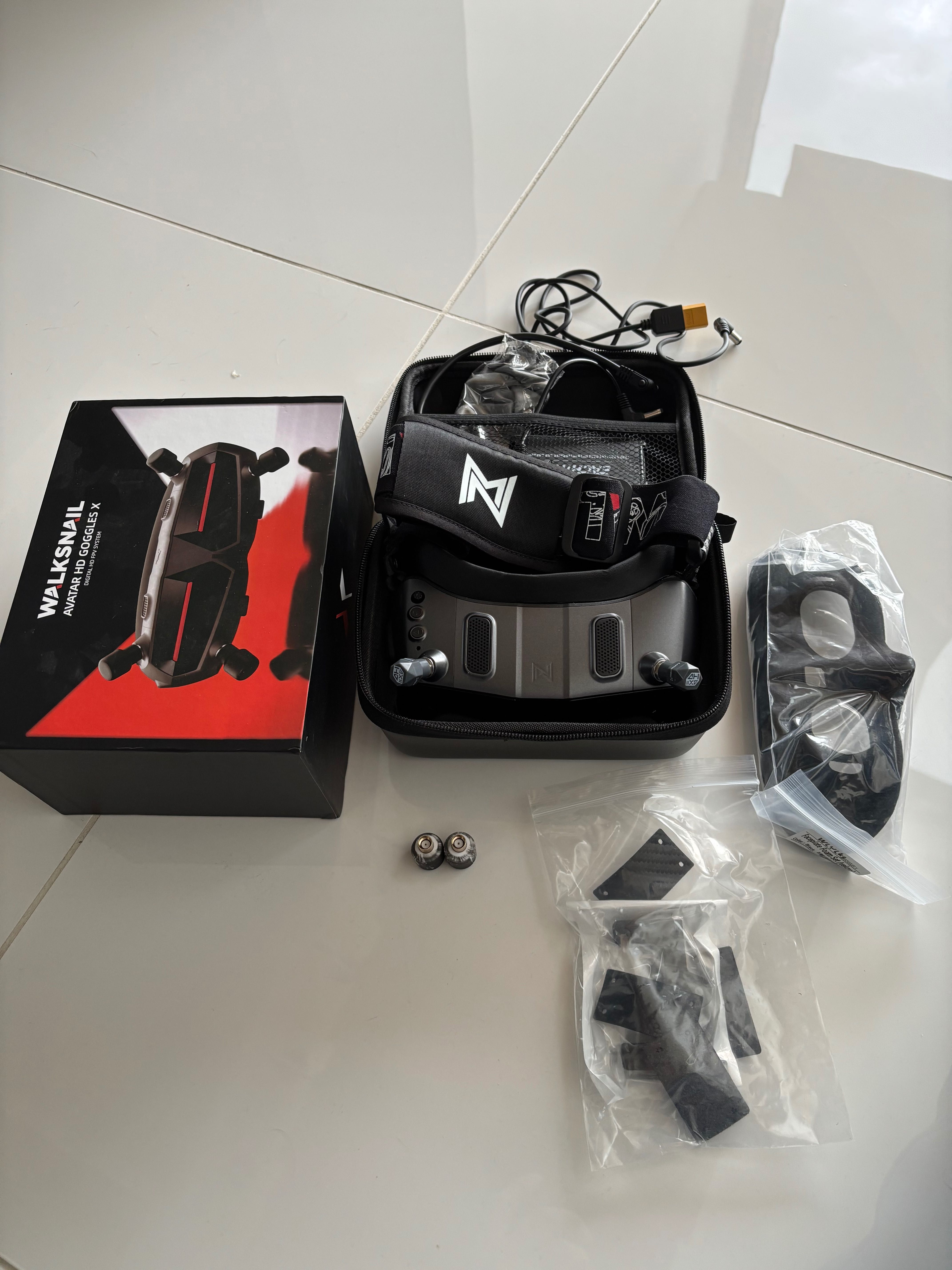 FPV Avatar walksnail Googles X i  dodatki