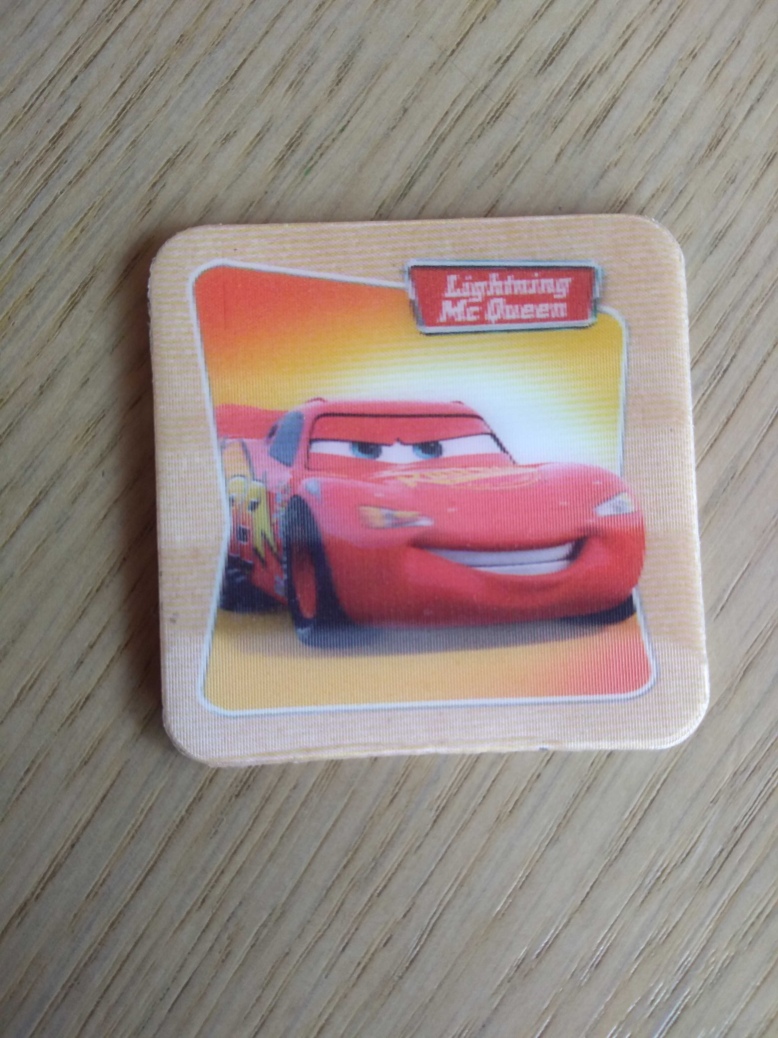 Memory gra edukacyjna z obrazkami z filmu Cars/Auta