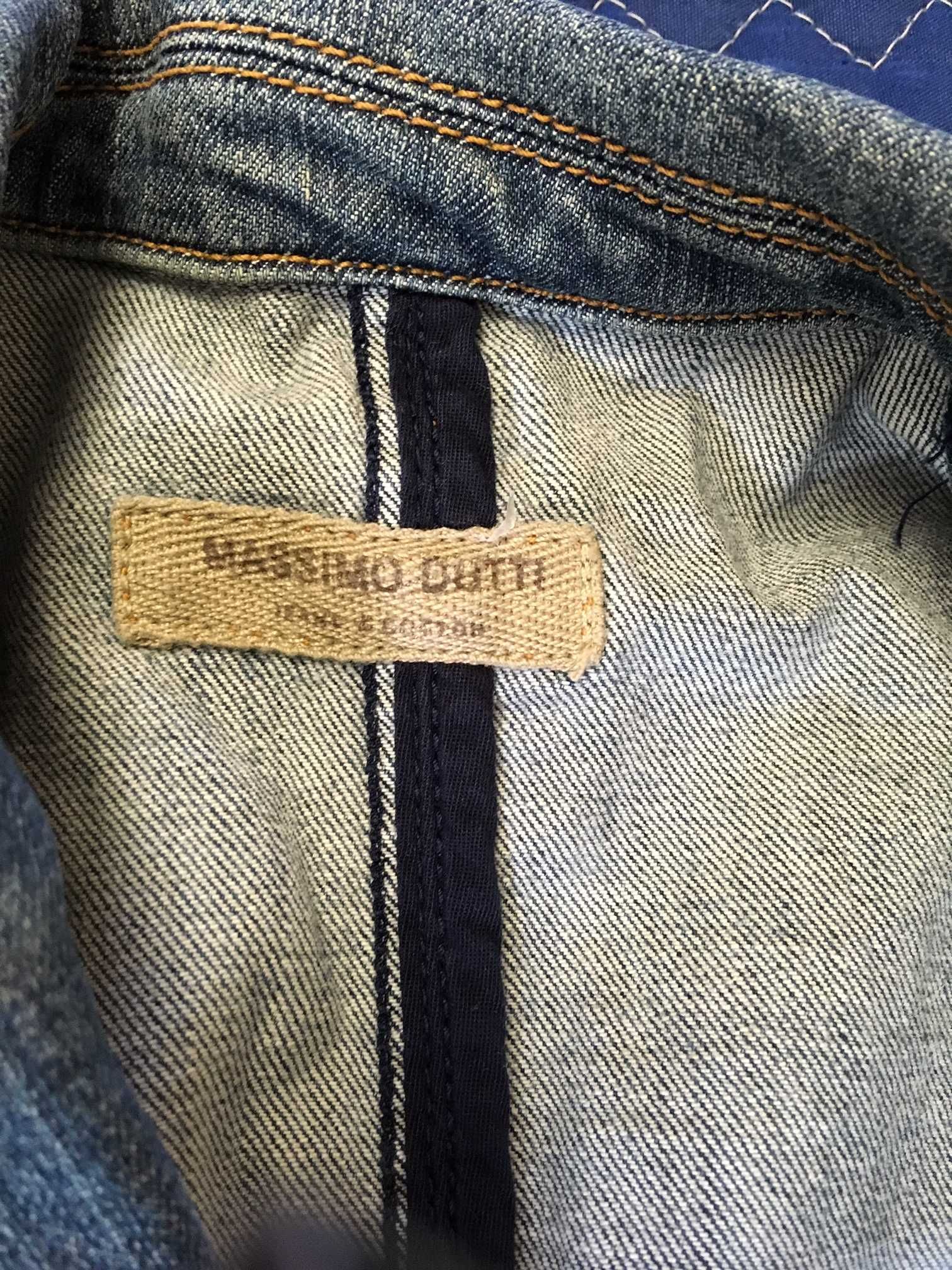 Casaco de ganga desbotada  Massimo Dutti