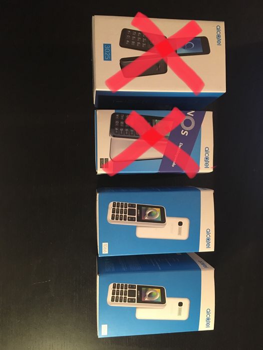 2 Telemóveis Alcatel