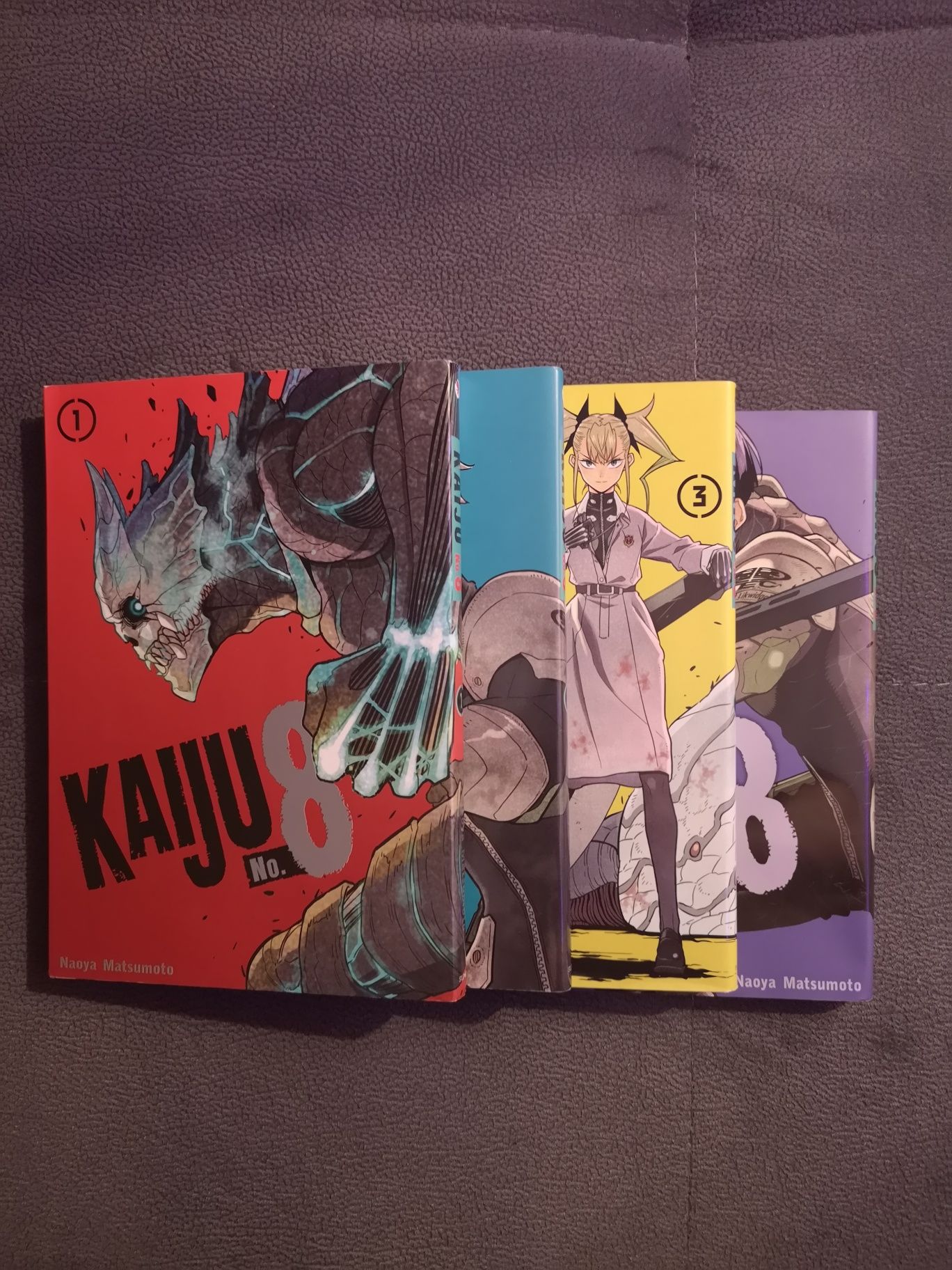 Manga "Kaiju No. 8" Tom 1 - 4