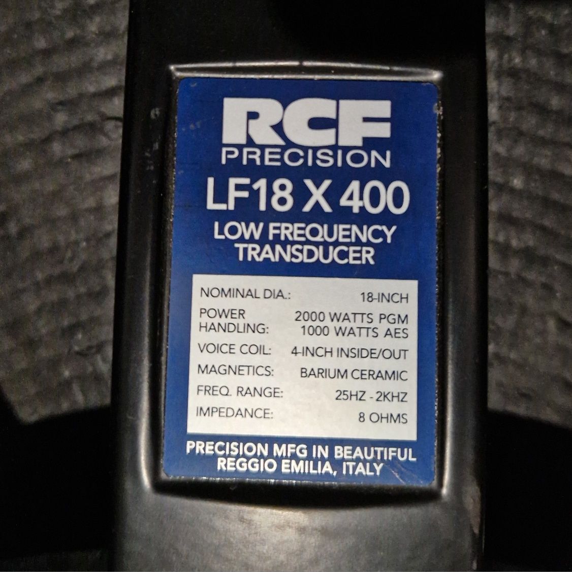 Продам саби RCF 4PRO 8002. (JBL, EV, QSC, FBT, YAMAHA)