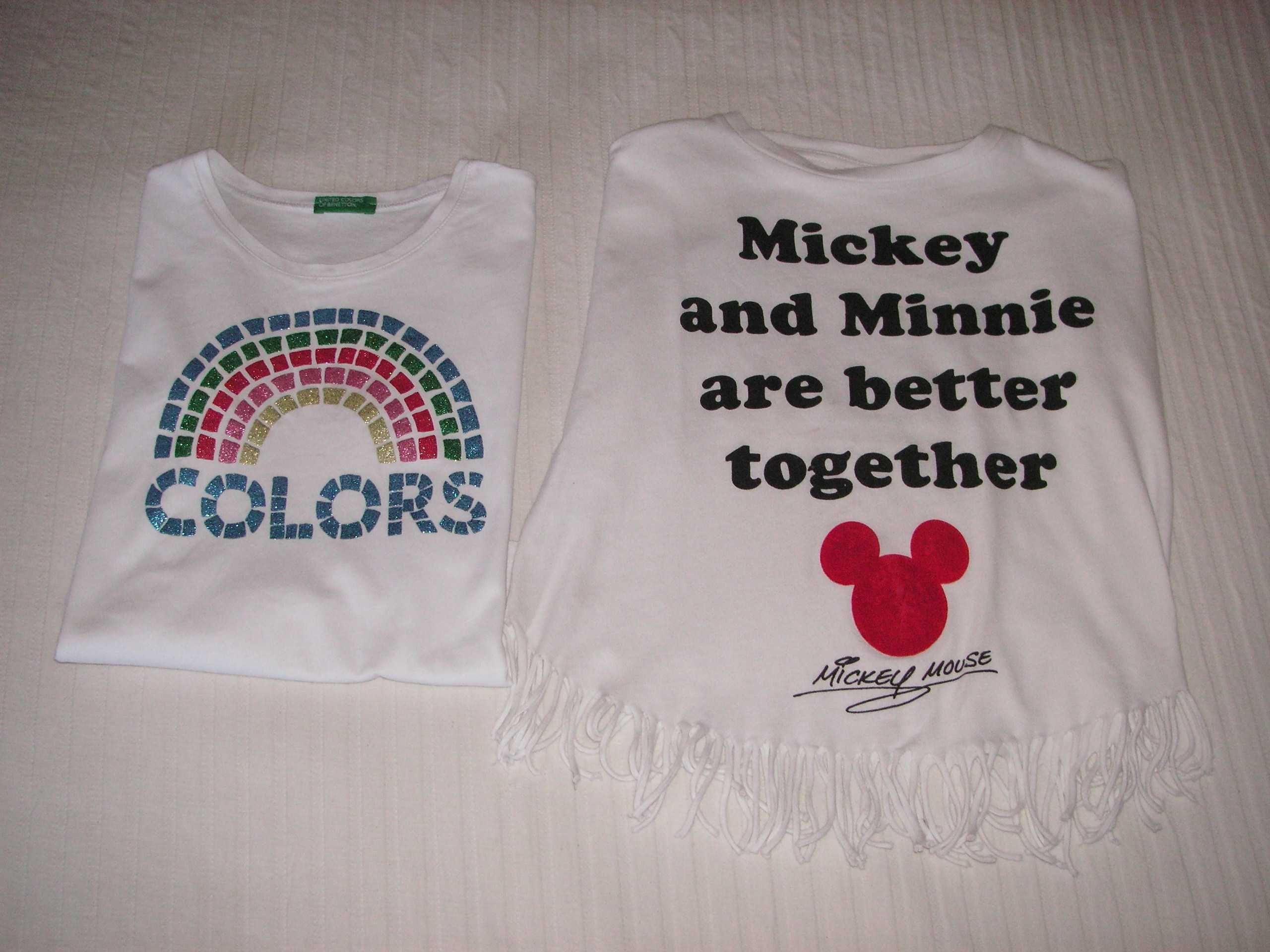 T Shirt Benetton e Zara Mickey e Minnie T / 7 - Menina