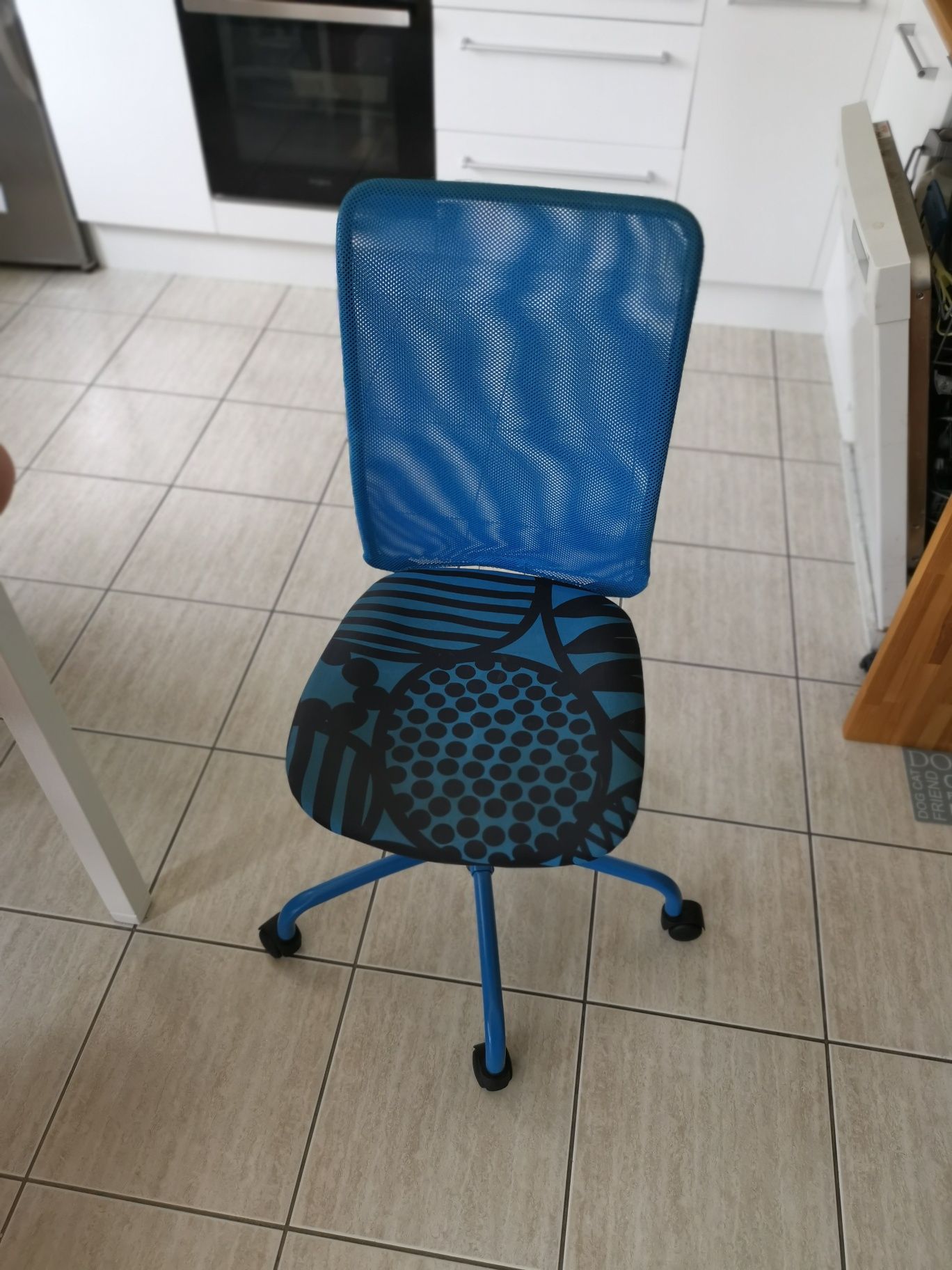 Krzesło fotel obrotowy dla dziecka do biurka - IKEA