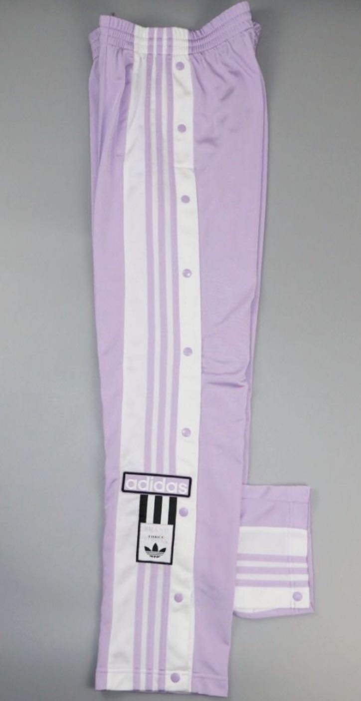 Adidas ADIBREAK PANT spodnie z rozpinaną nogawką  DV2556 FIOLET