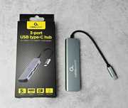 Мультипортовий адаптер USB Type-C Cablexpert UHB-CM-CRU3P1U2P2-01 NEW