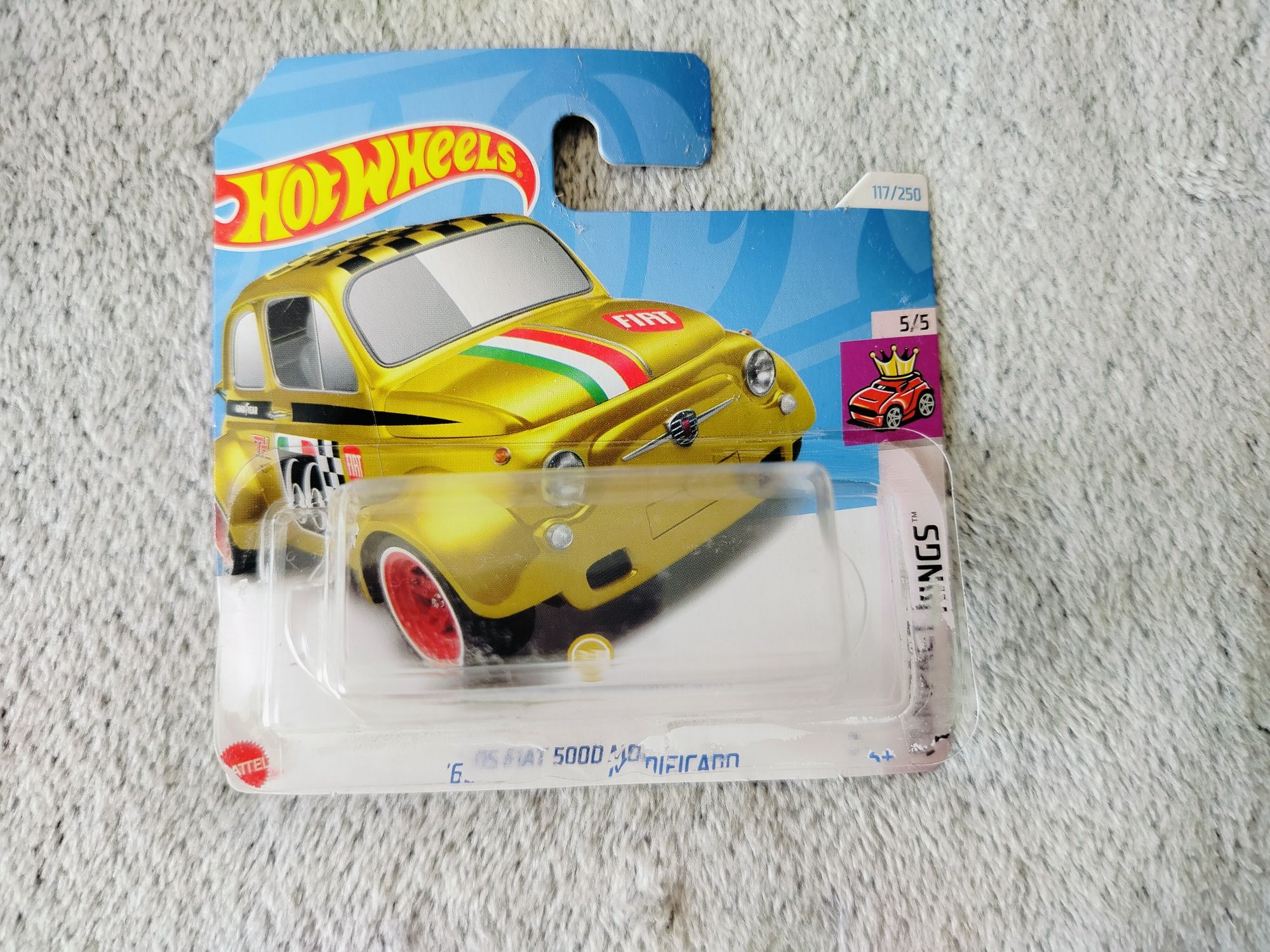 Hot wheels Fiat 500D modificado sth