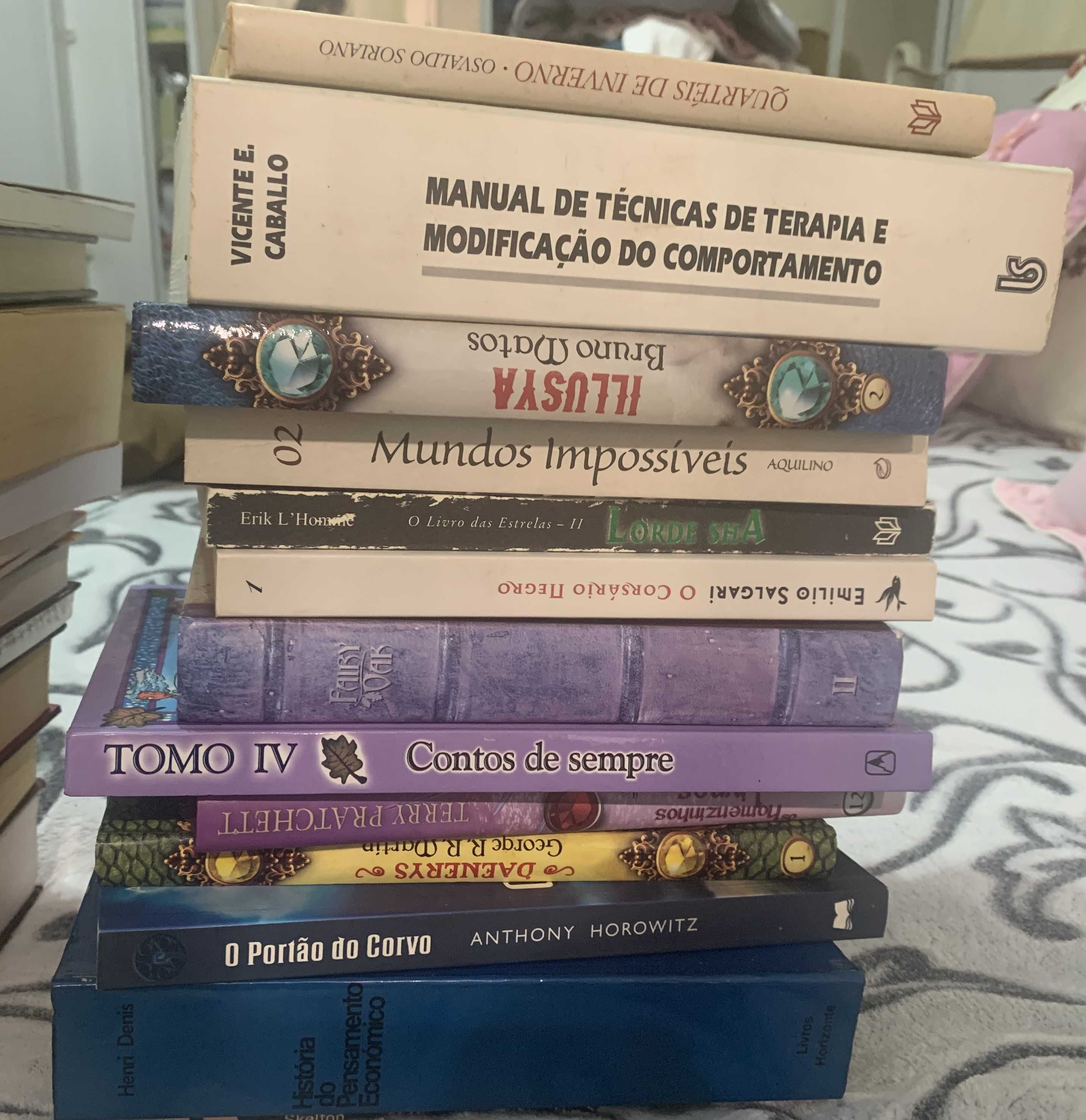 Livros variados - Promoção