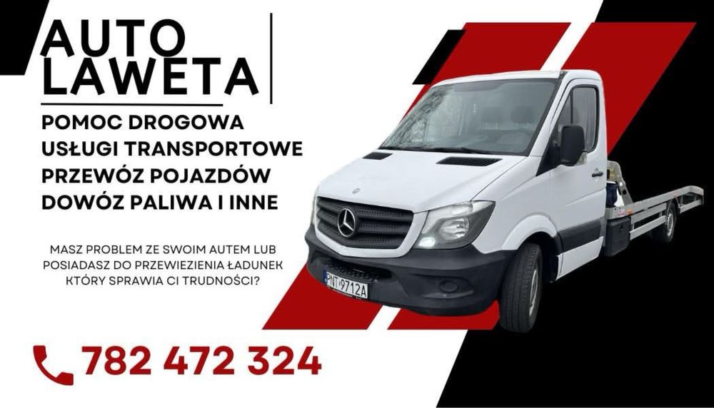 Autolaweta transport aut holowanie Pomoc Drogowa