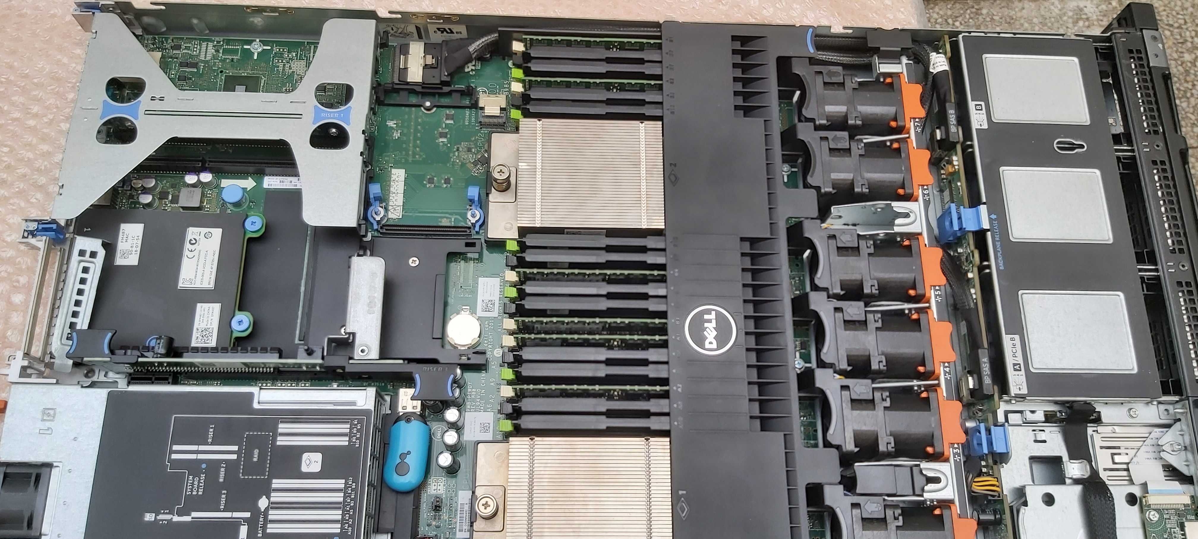 Servidor Dell PowerEdge R620 2xE5-2620