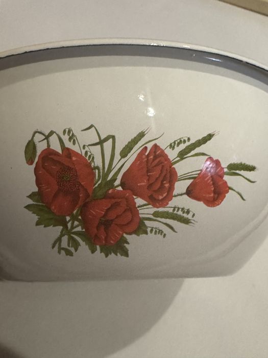 Ємальована миска  , 28х10, нова