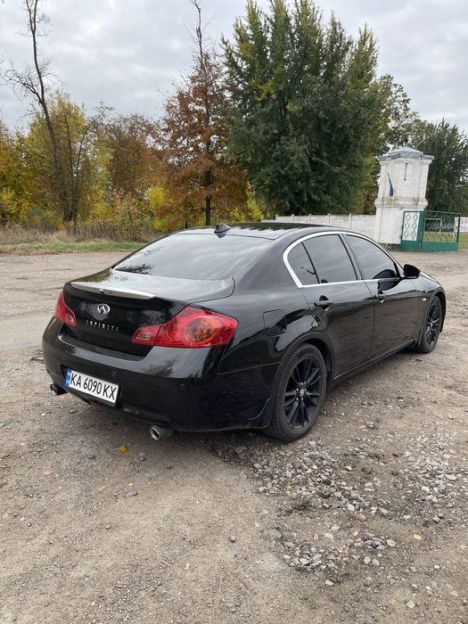 infiniti g25 2.5 v6 газ/бензин