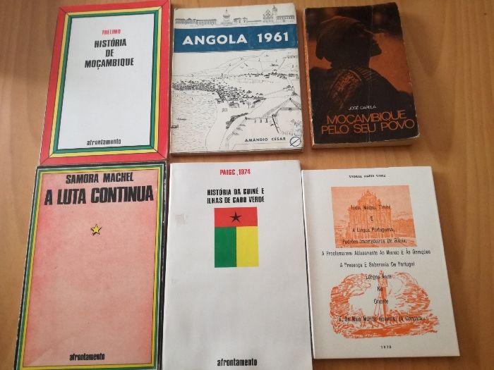 Livros da África Portuguesa (vários preços)