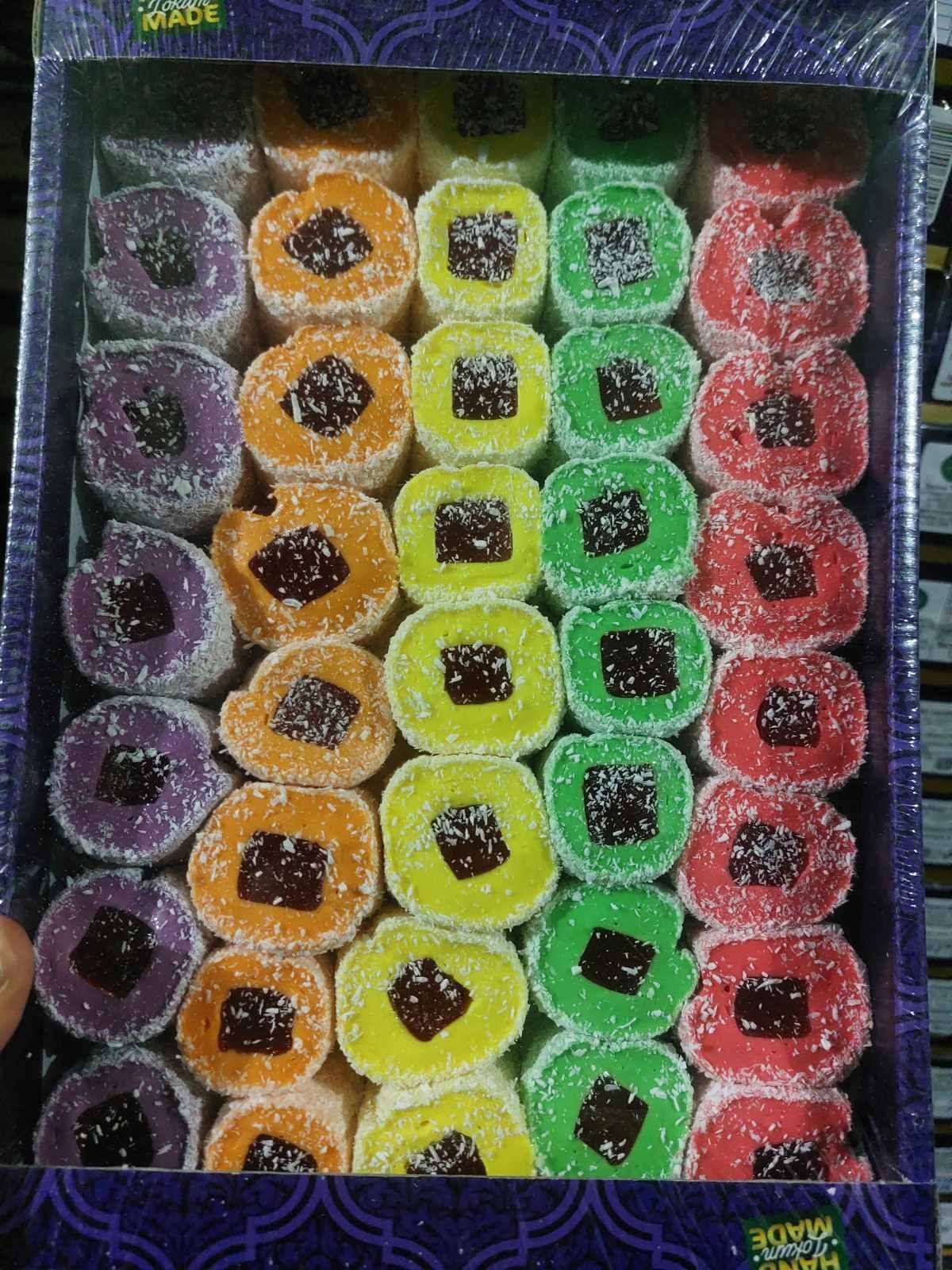Рахат Лукум коробочки по 1 кг и по 1,5 кг