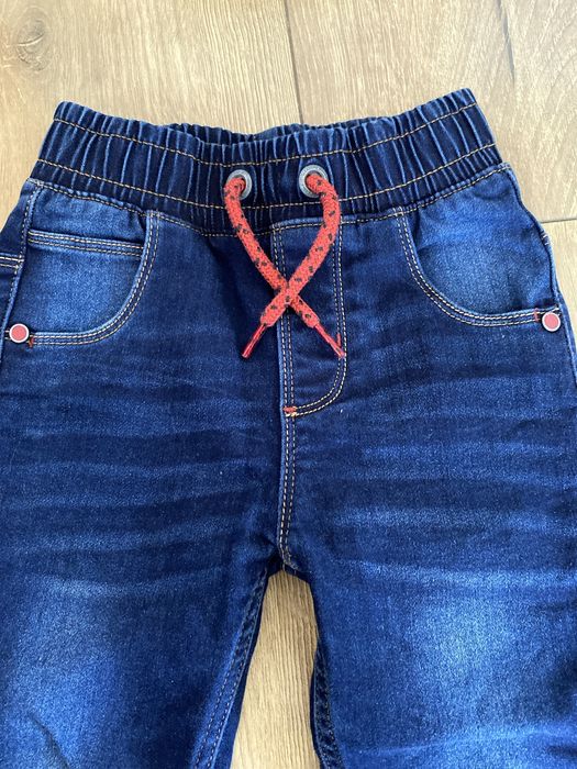 Jeansowe spodenki 98