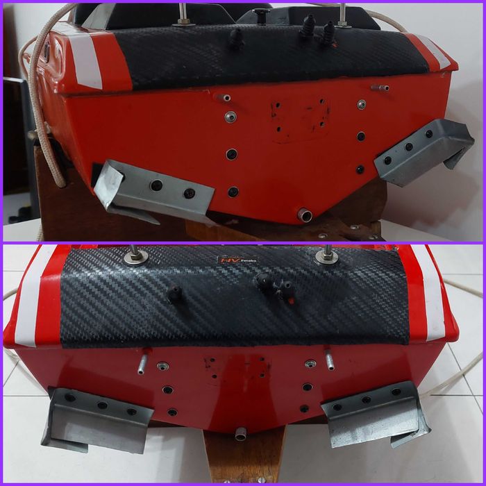 Lancha / barco RC Casco em Fibra. Modelismo Baixa de preço