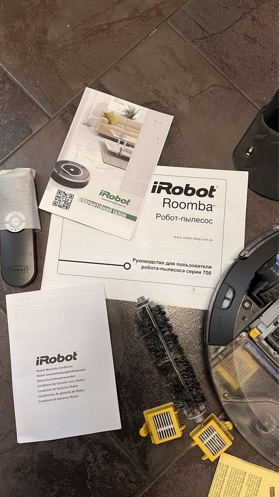 Робот-пилосос irobot roomba 760