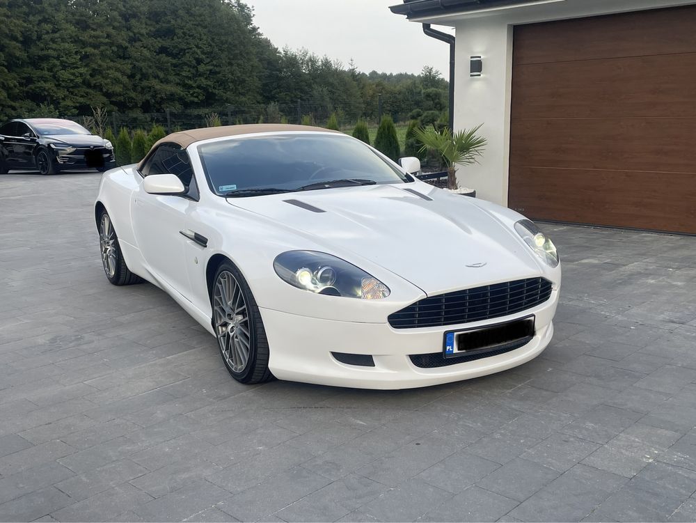 Aston Martin DB9 volante 6.0 v12 455km cabrio zamiana