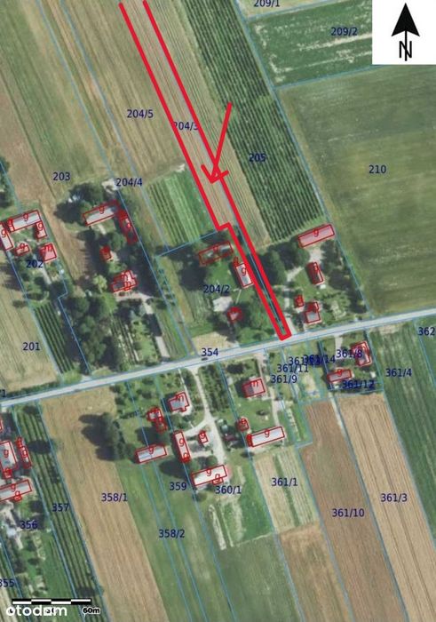 Działka Rolno-Budowlana Wilkołaz Ostrów