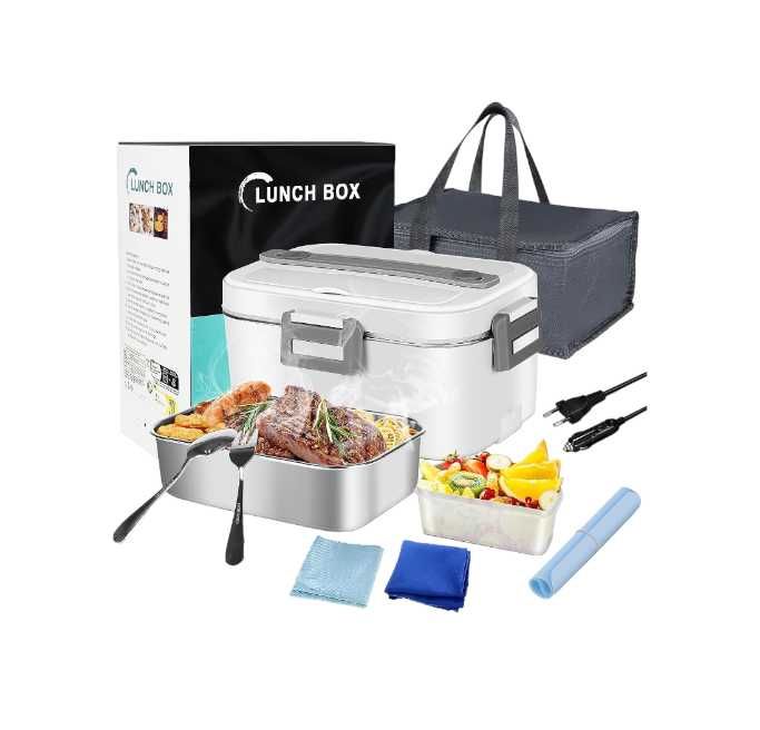 Lunchbox Elektryczny Podgrzewacz Jedzenia Pojemnik 75W DARMOWA DOSTAWA