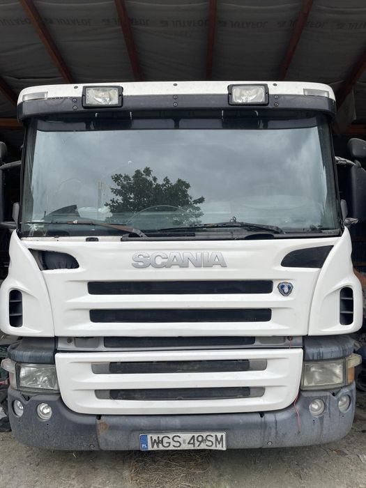 Scania z beczką asenizacyjną